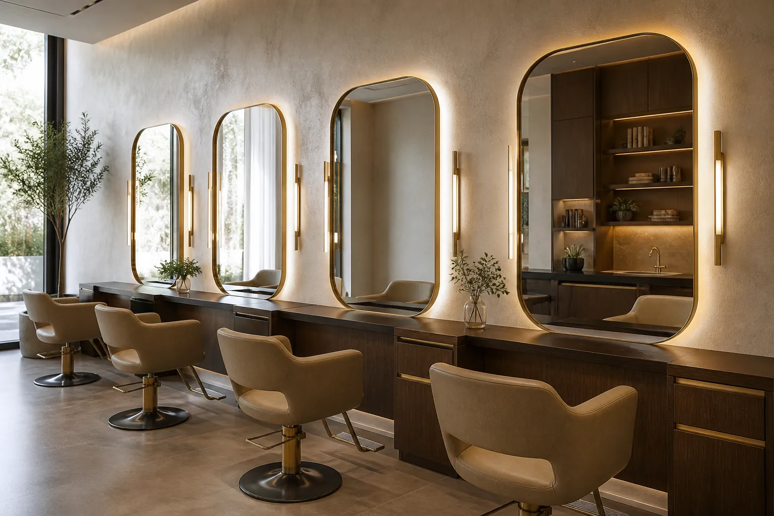 Friseursalon – Projektformat
